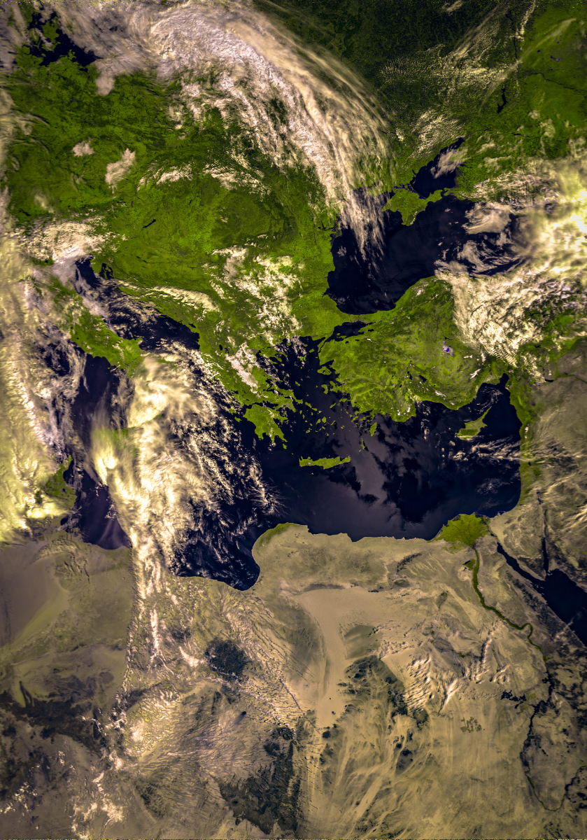 4.25 NOAA19 avhrr 3 rgb Natural Color corrected
